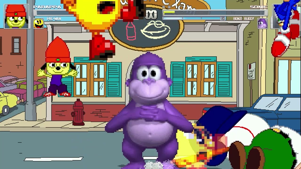 AN Mugen Request #2057: Bonzi Buddy & Peedy The Parrot VS Spongebob &  Patrick - BiliBili