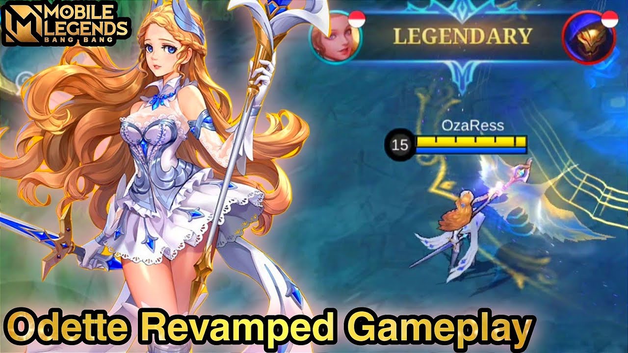 Odette Revamp , New Revamped Odette Gameplay - Mobile Legends Bang Bang -  BiliBili