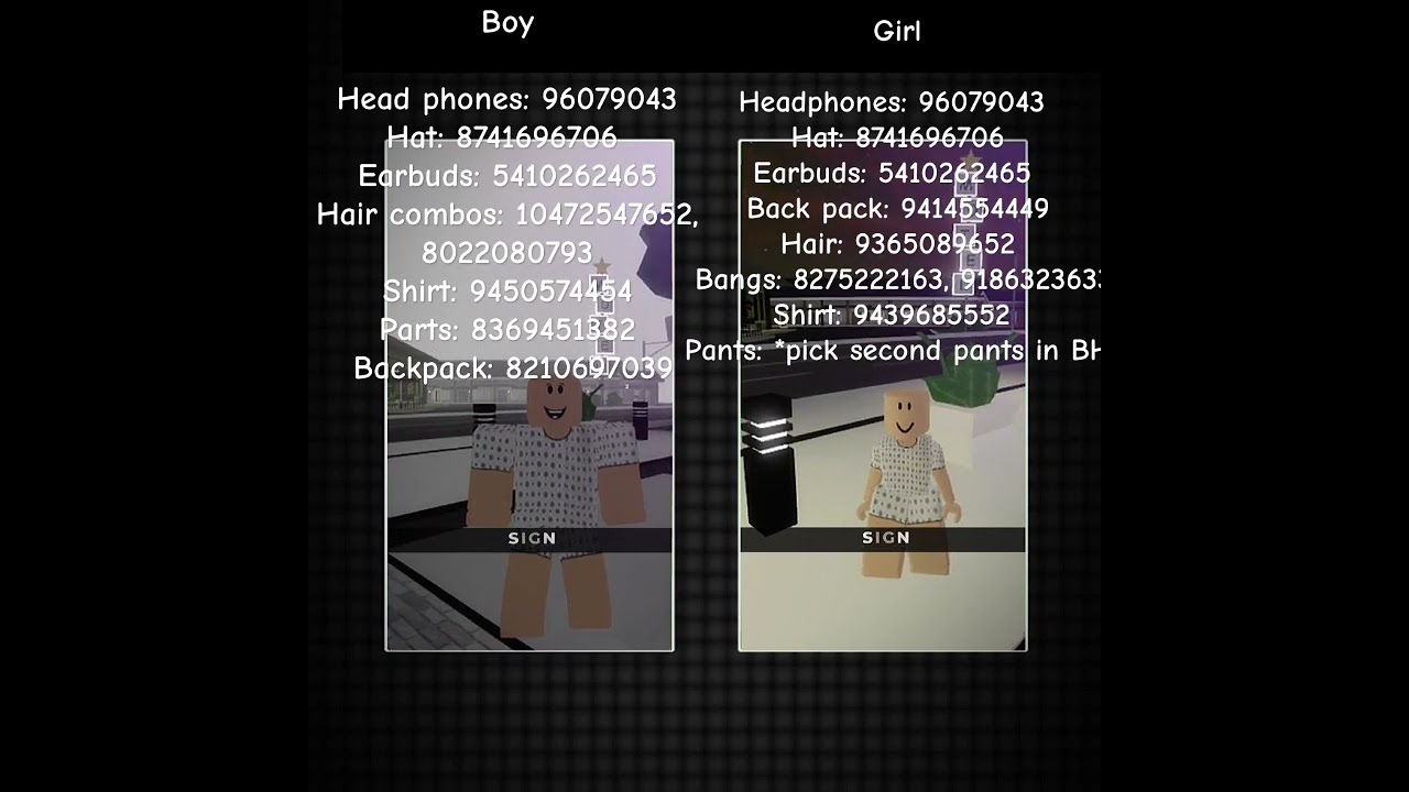 Page 48  All Roblox Pants Item Codes August 2023  Roblox Den