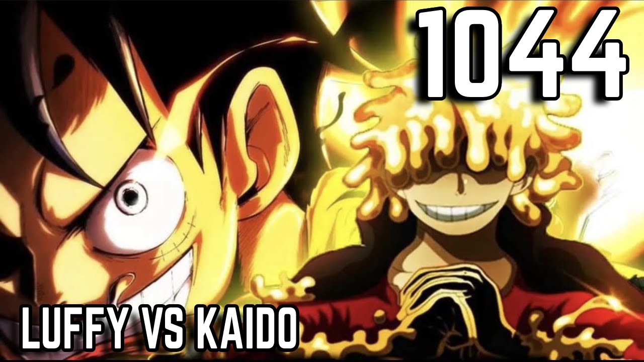 One Piece Chapter 1044 – Luffy VS Kaido: Joy Boy Awakens