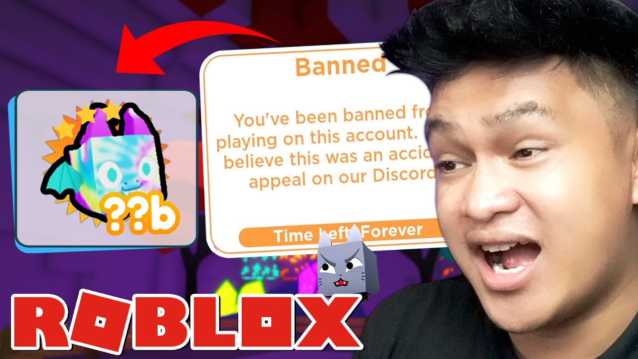 BANNED ACCOUNT mo, PAG NILARO mo 'to sa ROBLOX! 'Instant BAN at Never kana  makakapag PET SIMULATOR X!