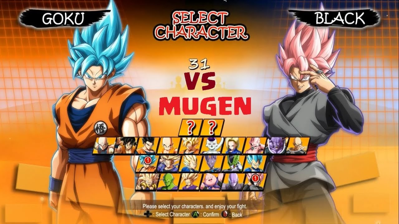 Release! Dragon Ball Fighter Z Mugen 3D