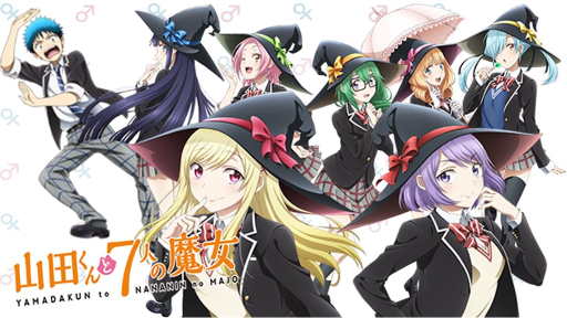 Resenha – Yamada-kun to 7-nin no Majo Dublado [Anime]