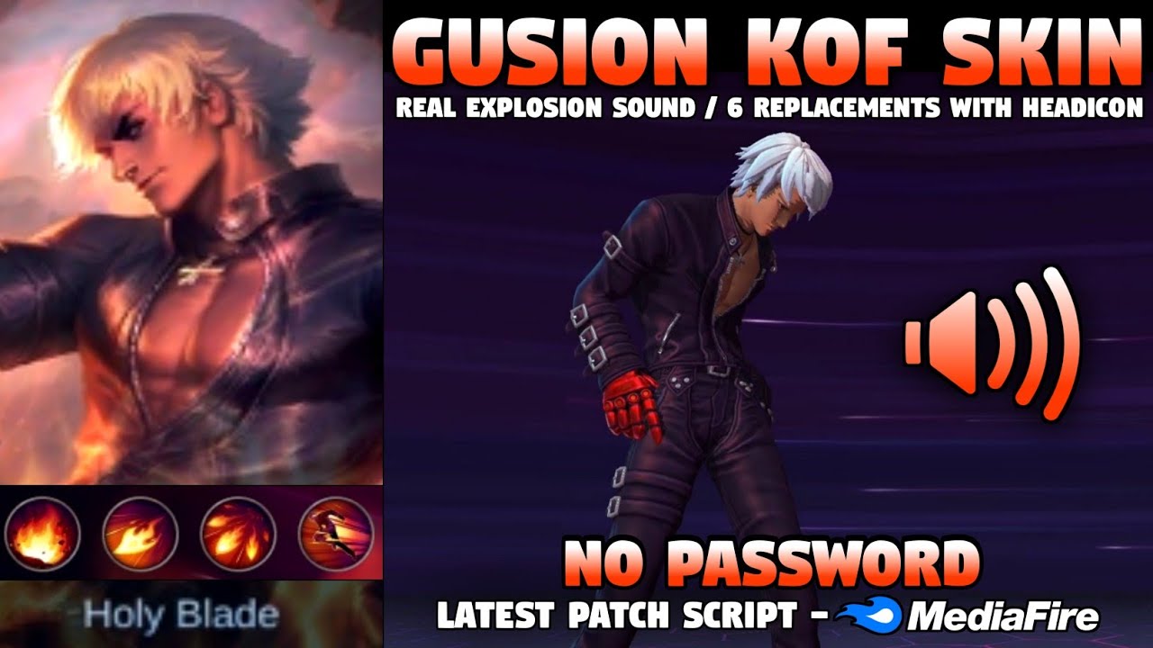 NEW!! SCRIPT SKIN GUSION 'K' +FULL EFFECT +WITH VOICE - BiliBili