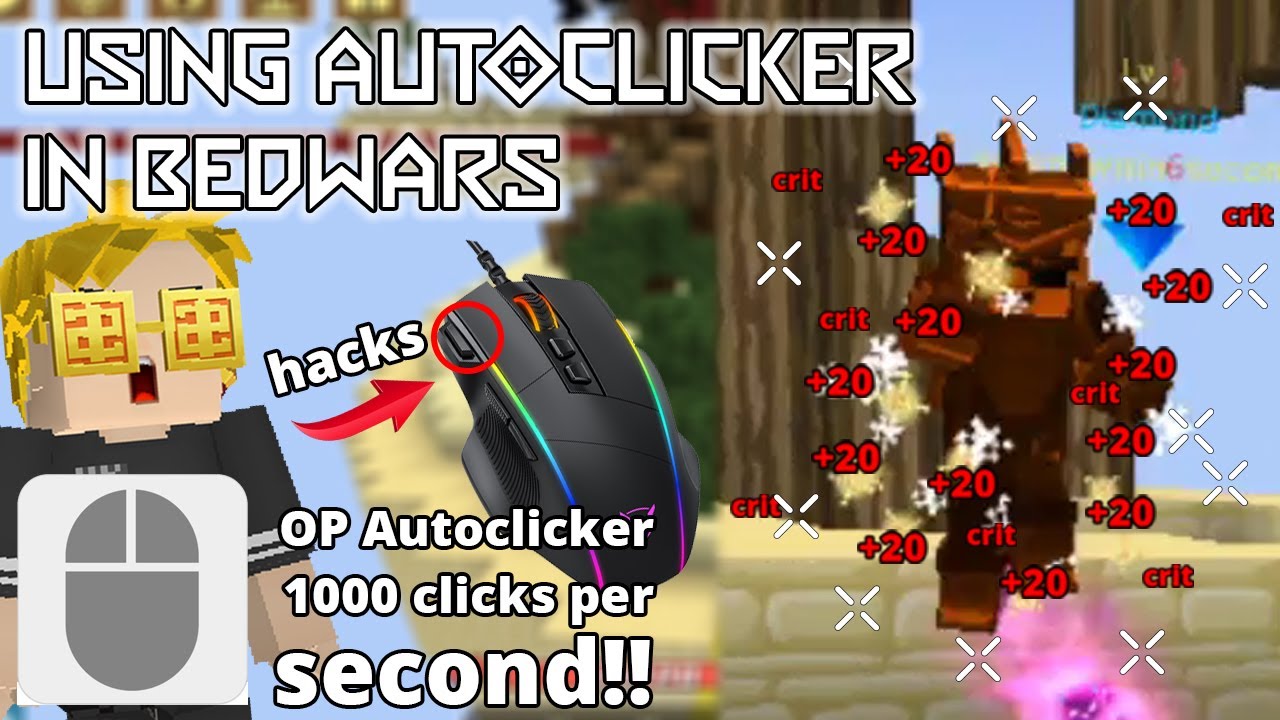 Auto Clicker vs Normal Clicking in BedWars 