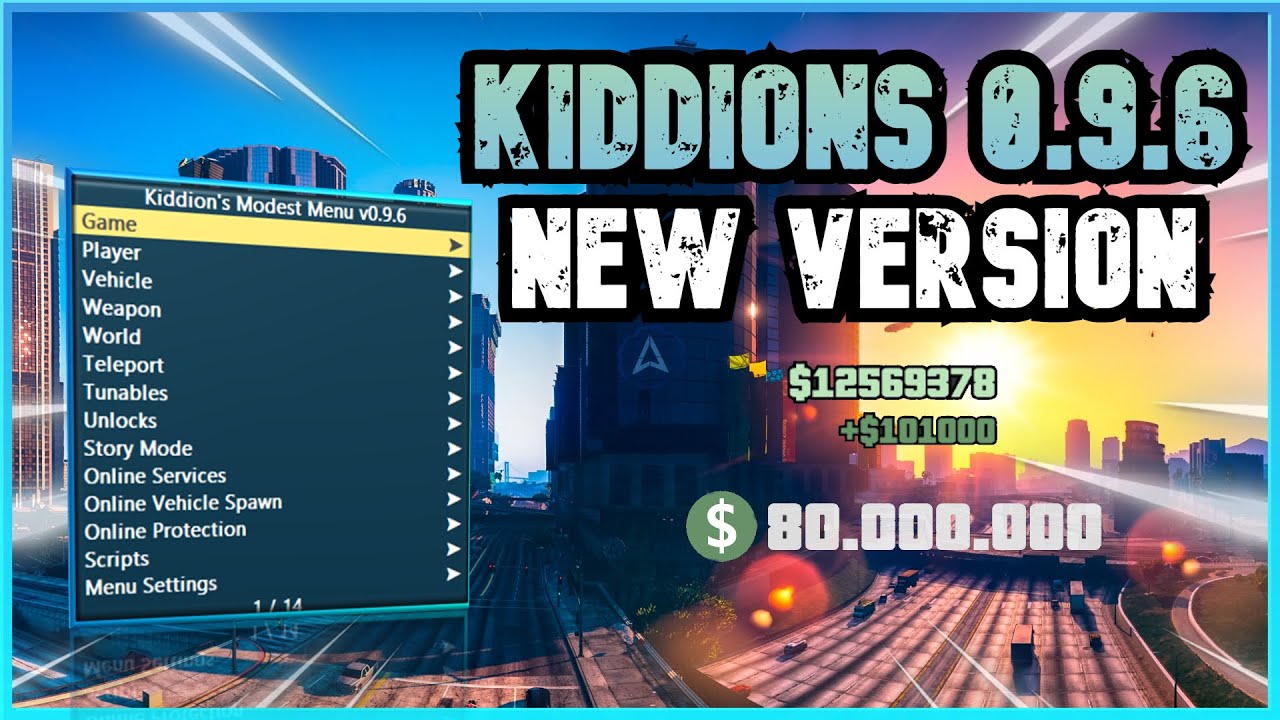 Kiddions mod menu (GTA 5 Mod Menu) - Kiddions download 2023