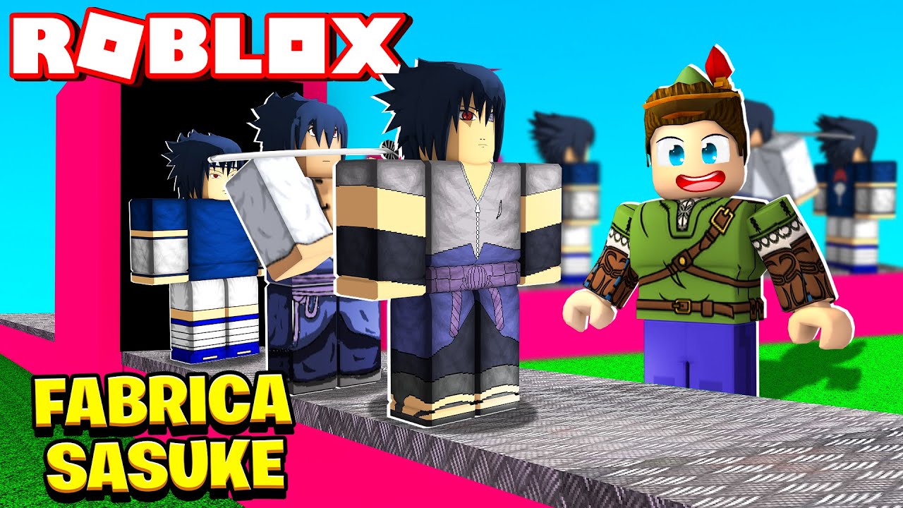 VIREI UM NINJA SUPER FORTE!! FÁBRICA DO SASUKE NO ROBLOX!! (AnimeTycoon) -  BiliBili