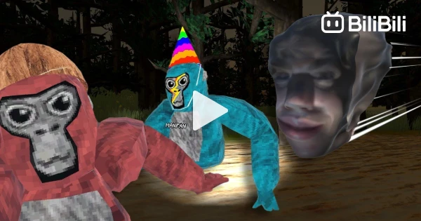 So i made my SCUFFED Version Of The Gorilla Tag Horror Game Multiplayer  - BiliBili