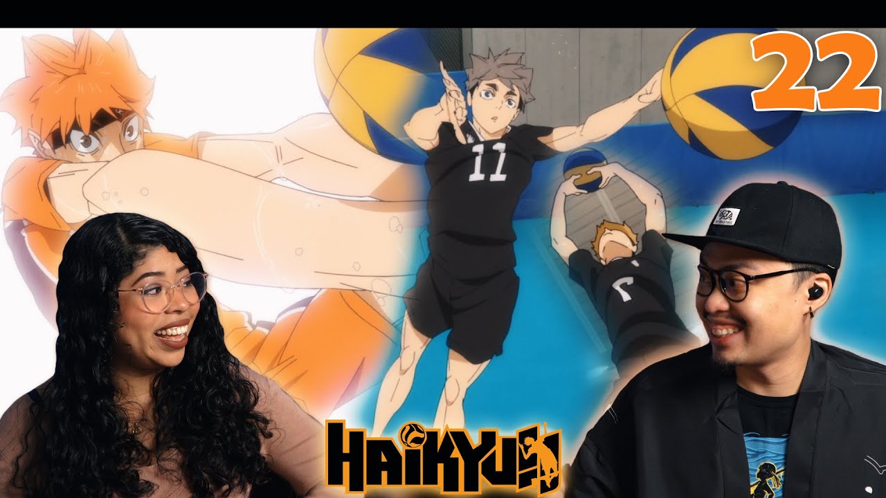 Hinata leveling!! Haikyuu season 4 episode 3 - 4 Reaction 