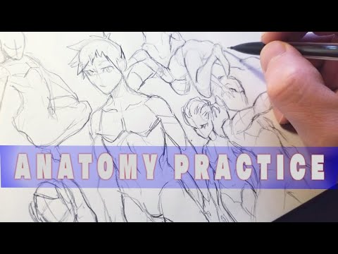 Male Anime Anatomy Practice by RainbowVoid on DeviantArt