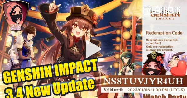 Genshin Impact 3.4 New Update !! Watch Party with Biree [Part 1] - BiliBili
