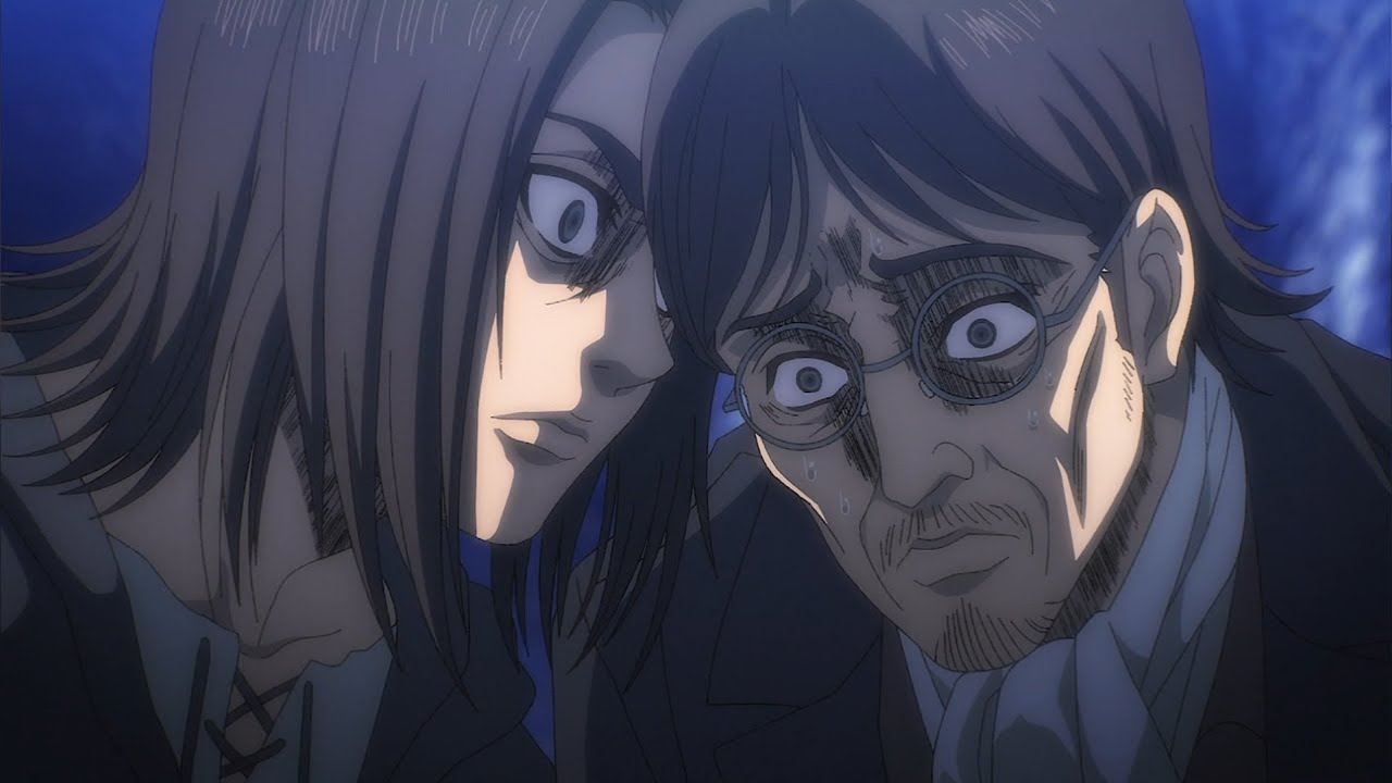 Eren forcing Grisha to kill the Reiss Family  Attack on Titan - The Final  Season Part 2 - EP 20 - BiliBili