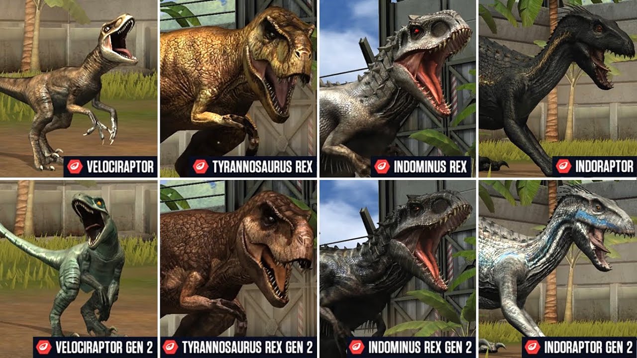 Tiranossauro Rex, Indoraptor Dinossauros Soltos! Jurassic World Evolution  Ep #1 - IR GAMES 