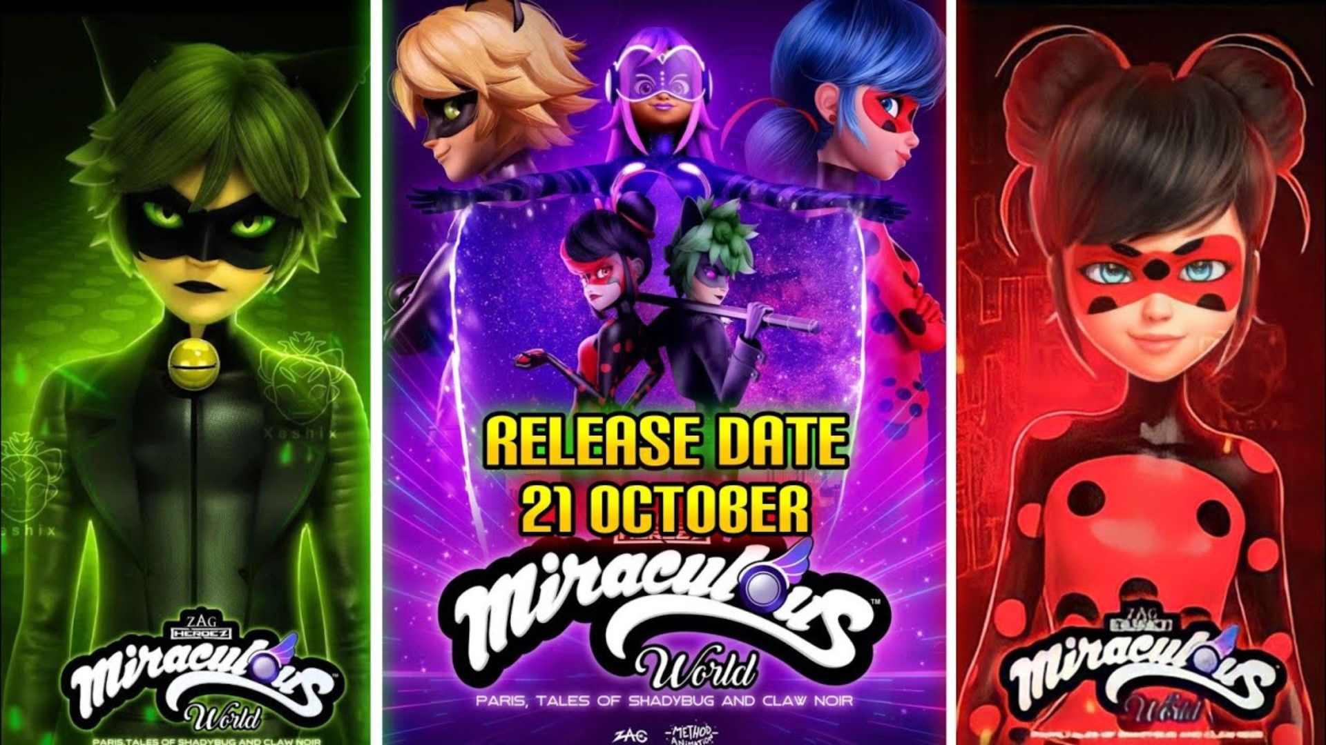 Miraculous World: Paris, Tales of Shadybug and Claw Noir (2023)