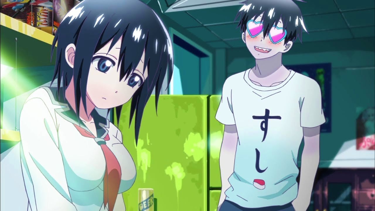 When the strongest vampire becomes an Otaku - Recap Anime Blood Lad -  BiliBili