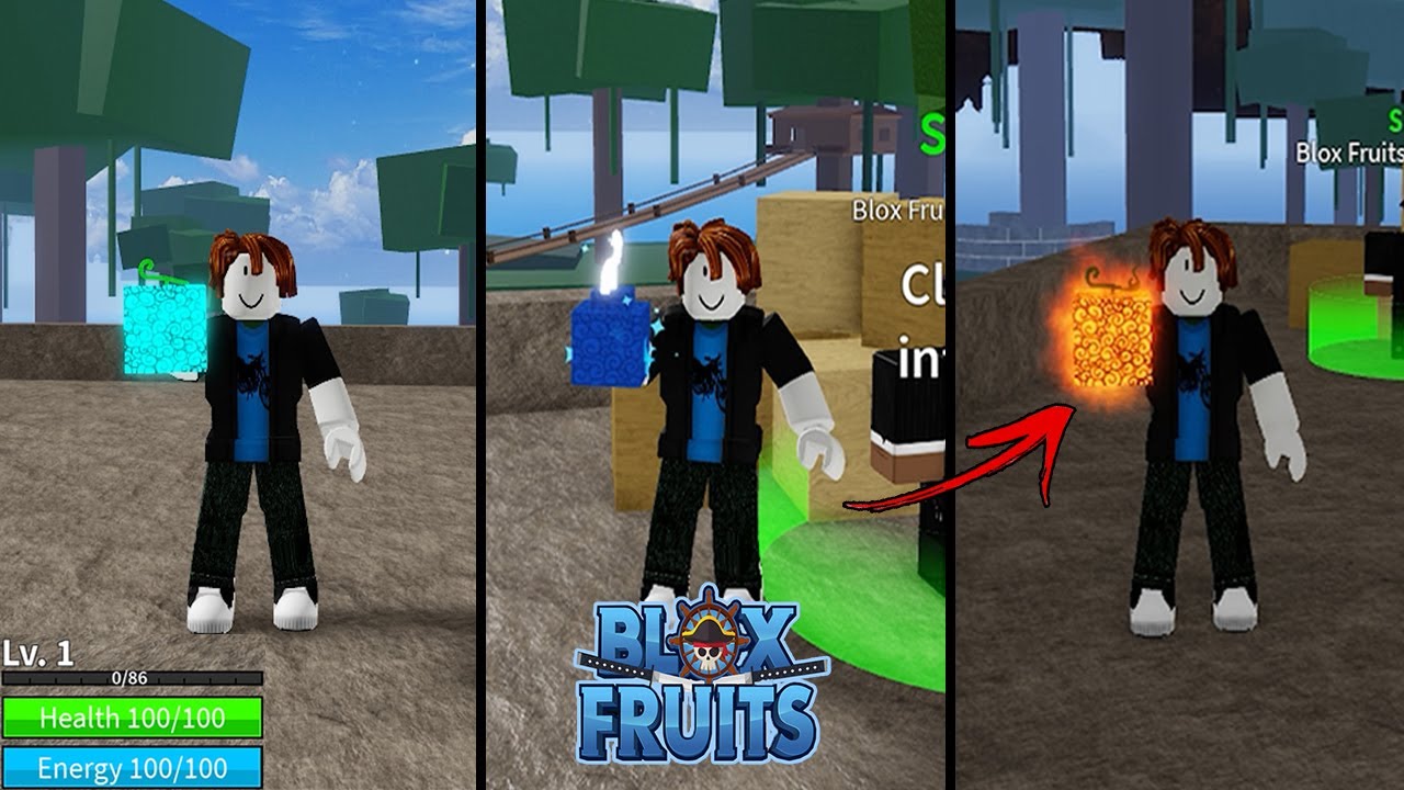 I GOT TO LEVEL 100 IN ROBLOX BLOX FRUITS! 