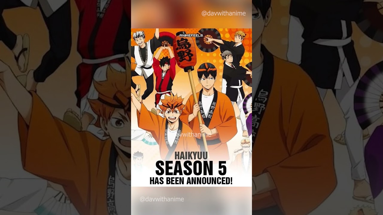 Haikyuu Season 5 Release Date and News! #haikyuuseason5 #haikyuu #anime  #updates #relessedate - BiliBili