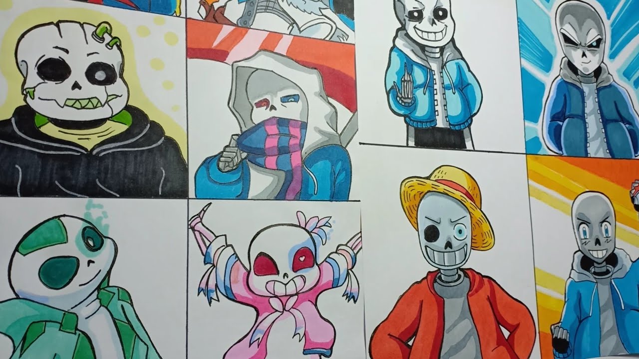 How To Draw Epic Sans Minecraft Chế Skin Epic Sans trong Mine Craft -  BiliBili