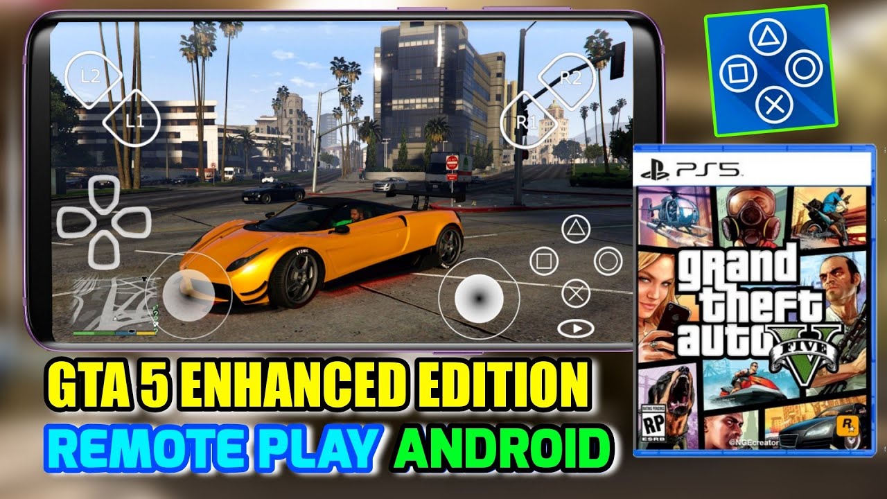 GTA 5 Fanmade Android Offline Map Luas  GTA V Fan Game Terbaik di 2021? -  BiliBili