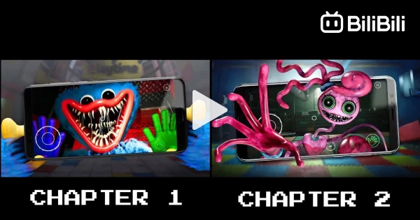 Poppy Playtime Chapter 1 Vs Chapter 2 Vs Project Playtime Trailer  Comparison 