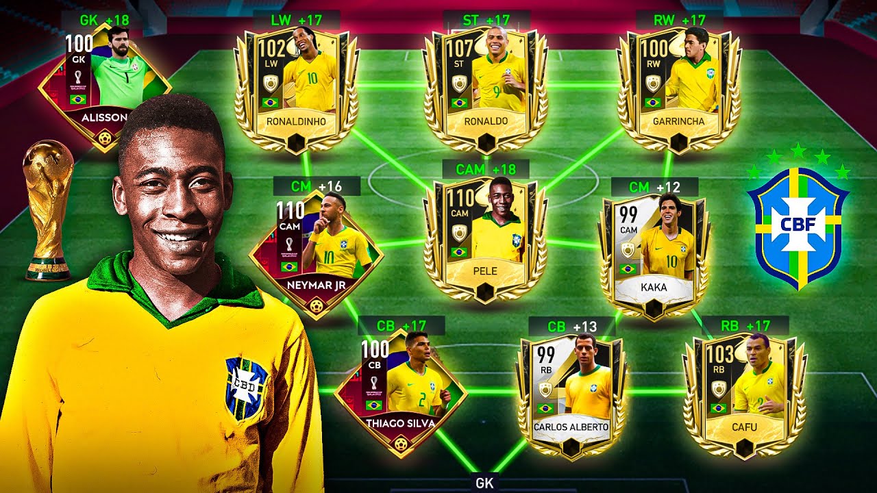 Brazil - Best Special Legends Squad Builder