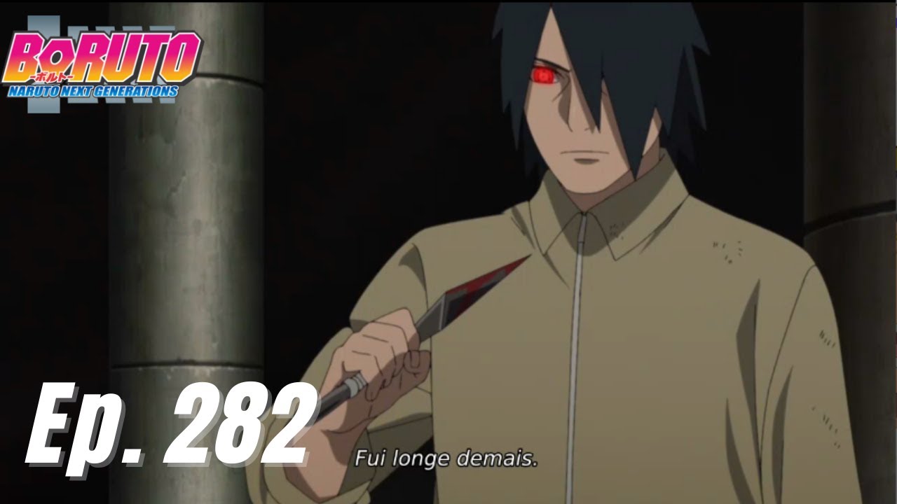 Boruto 282: los errores de animación del capítulo del Sasuke