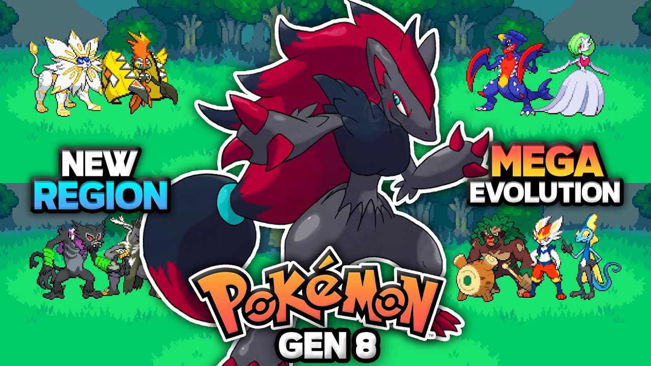 Pokemon GBA Rom Hack 2021 With Gen 8 Pokemon, Mega Evolution, Gigantamax  And Many More!! - BiliBili