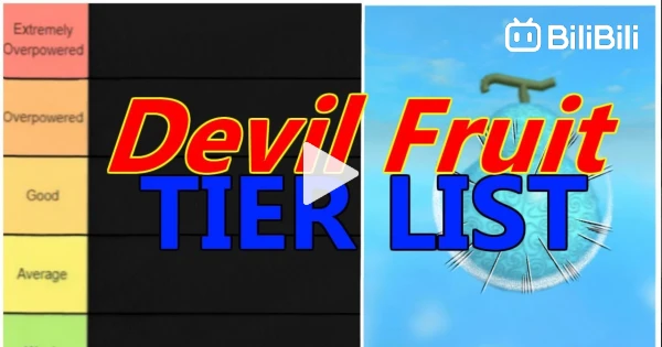 A One Piece Game] COMPLETE Devil Fruit TIer List