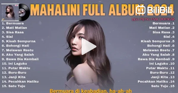 lagu mahalini full album - BiliBili