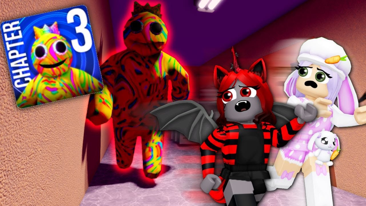 ROBLOX Rainbow Friends vs Hacker Brookhaven 🏡RP