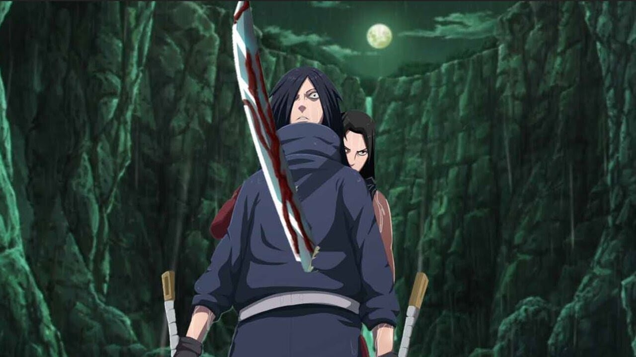 Hasirama Stabs Madara in the Back - Madara Uses 9tail to Battle