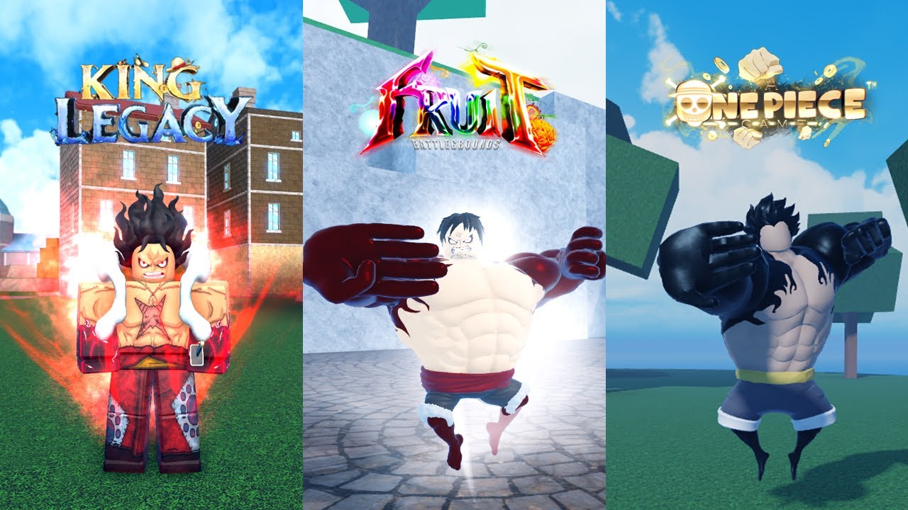 Spending 5000 Robux To Get 0.1% GEAR 4 and Becoming LUFFY In Fruit  Battlegrounds Roblox - BiliBili