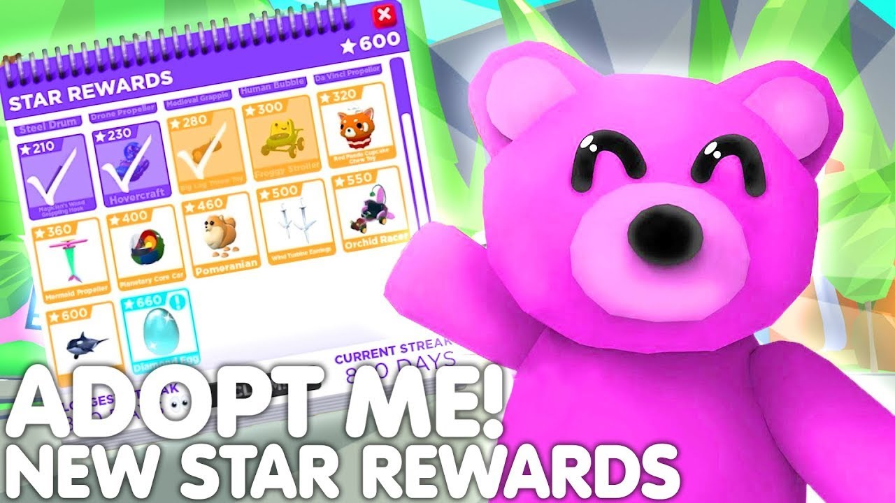 ⭐ADOPT ME STAR REWARDS UPDATE! GOLDEN EGG, NEW PETS & TONS OF ITEMS!!!⭐ 