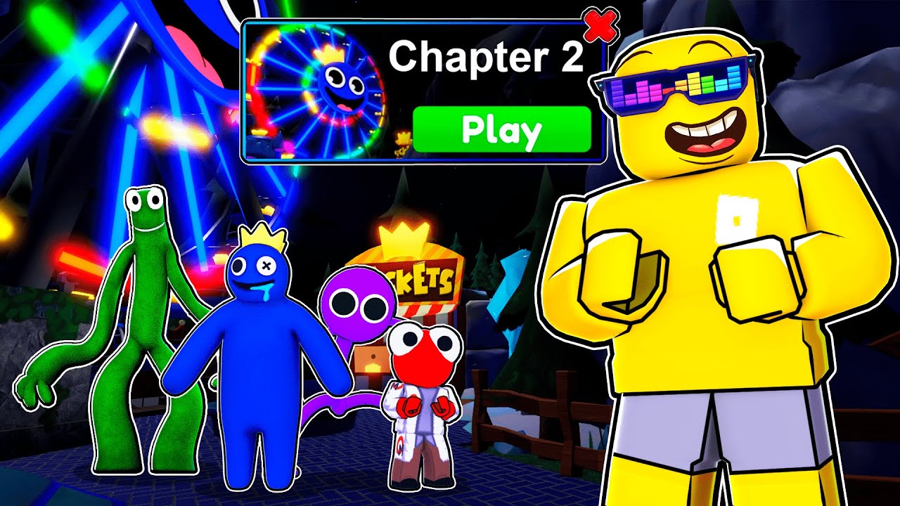 Rainbow Friends Roblox Chapter 2 COOL and EASY Paper Craft