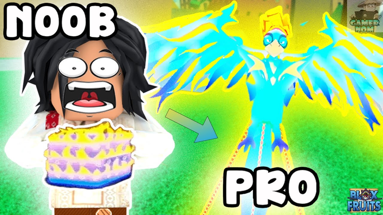 Noob to Max Lvl Using Awakened Phoenix Fruit-BLoxfruits 