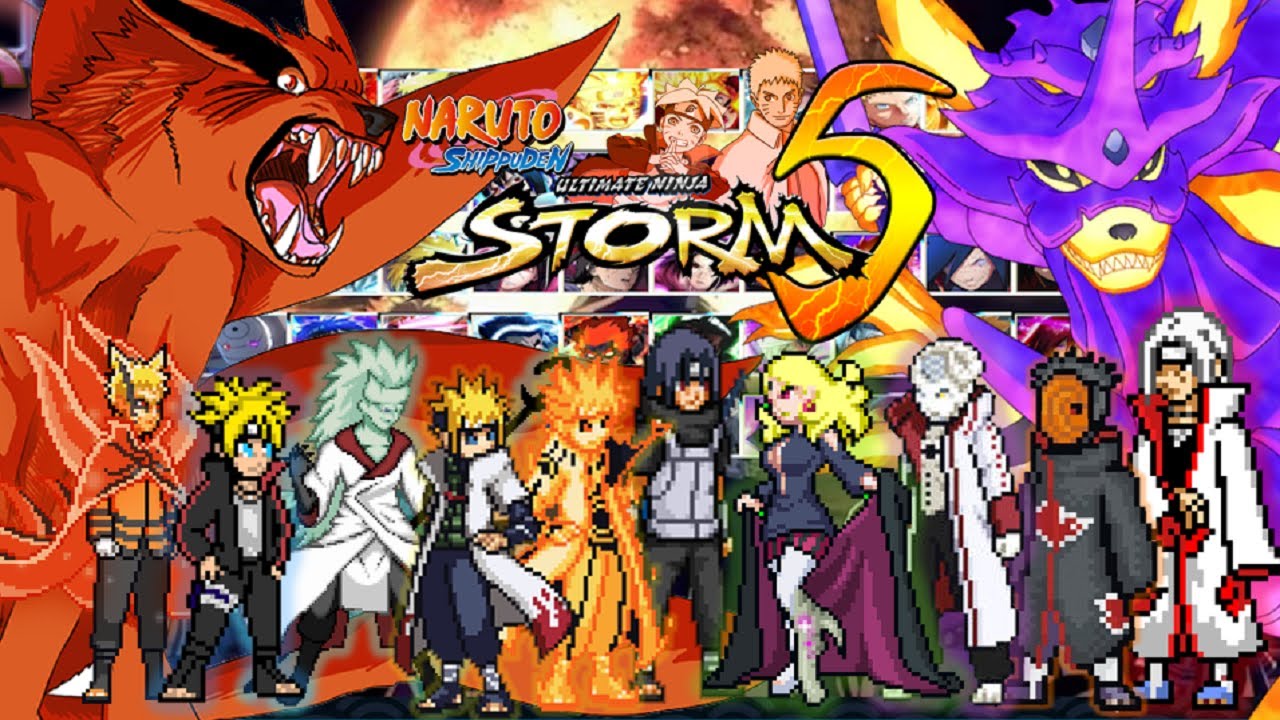 Naruto Ultimate Ninja Storm 5 Mugen Apk For Android BVN Mod Download -  BiliBili