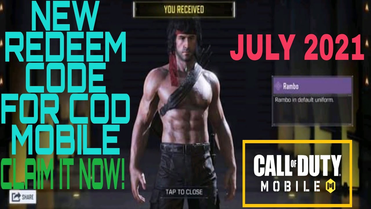 How to redeem codes in COD Mobile in June 2021