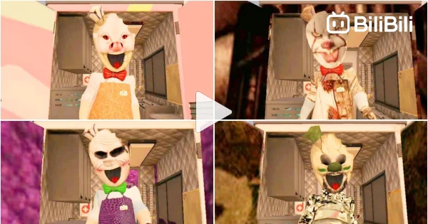 Ice Scream 3 Mods  Peppa Pig Rod🍧Pennywise Rod🍧Joker Rod🍧Military Rod -  BiliBili