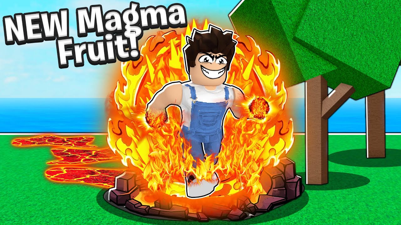 THEY COMPLETELY CHANGED THE MAGMA FRUIT! *New best?!* Roblox blox fruits -  BiliBili