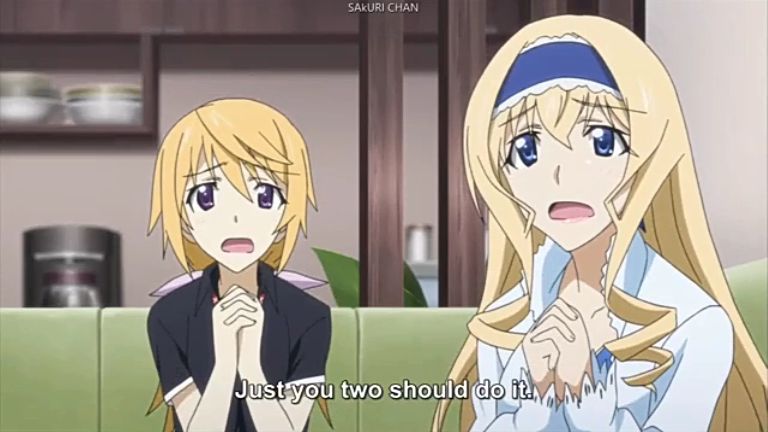 Infinite Stratos episode 1 - BiliBili