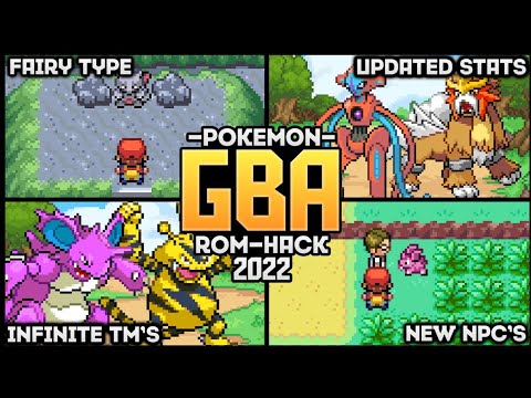 Pokemon GBA Rom Hack 2021 With Gen 8 Pokemon, Mega Evolution, Gigantamax  And Many More!! - BiliBili