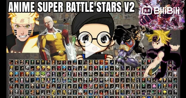 ANIME SUPER BATTLE STARS XXV MUGEN 2020 (Chars de Naruto , DBZ , Nanatsu no  Taizai , One Piece e + 