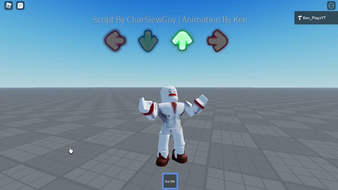 roblox script showcase - SCP-096 