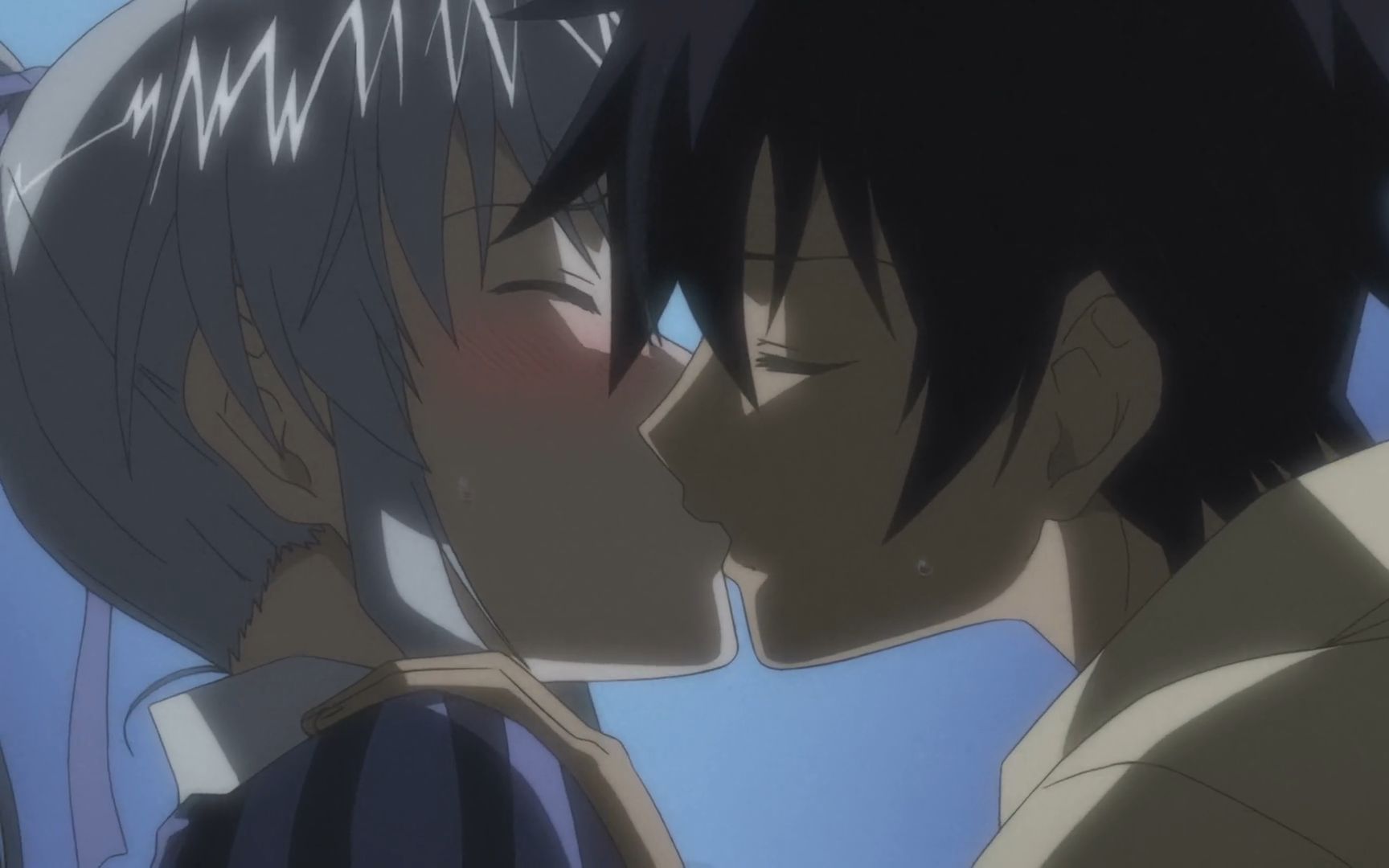 httpwwwpixivnetmemberillustphpmodemangaillustid17534450  via  Facebook discovered by Frostz  Shizaya Durarara Anime kiss