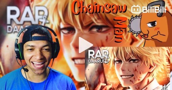 Chainsaw Man react - Rap Denji - Demônio da Motosserra 