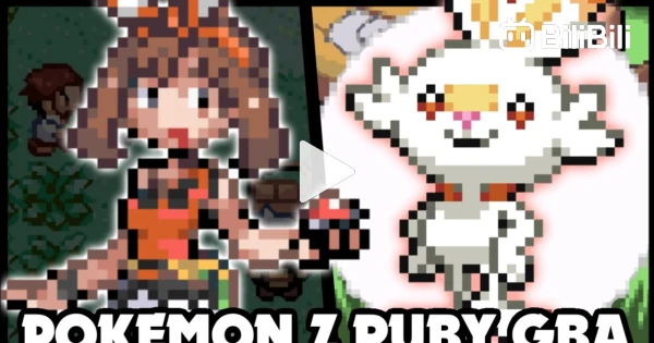 Pokemon Sword And Shield GBA (English Update) Galar Region, Gigantamax,  Hisuian Forms, Mega Evo - BiliBili