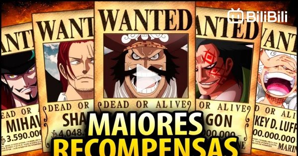 as recompensas dos piratas mais fraco de One Piece part 10