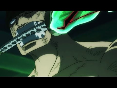 Zoro conquerors haki using enma 