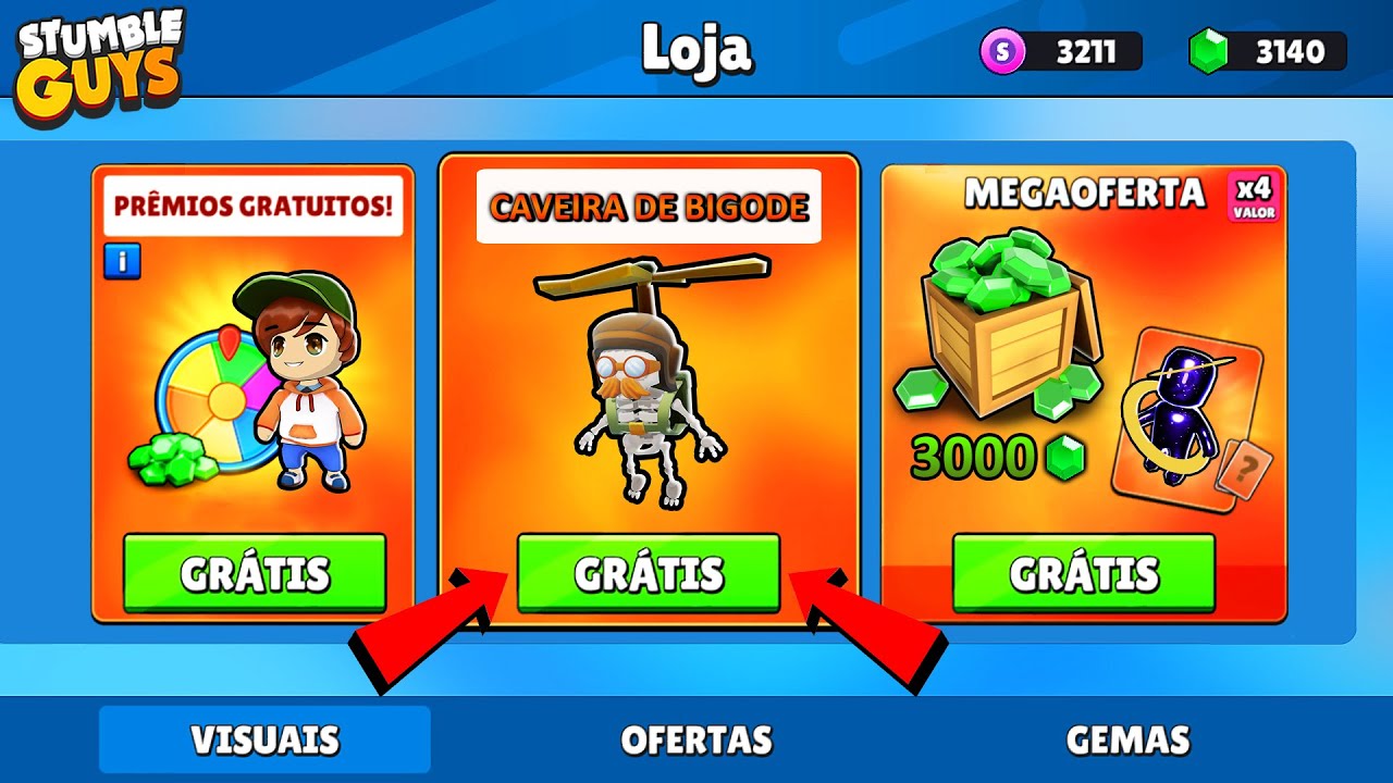 QUAL É A NOVA SKIN GRÁTIS DO STUMBLE GUYS? [VEJA AGORA] 