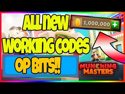 Roblox - Munching Masters Codes